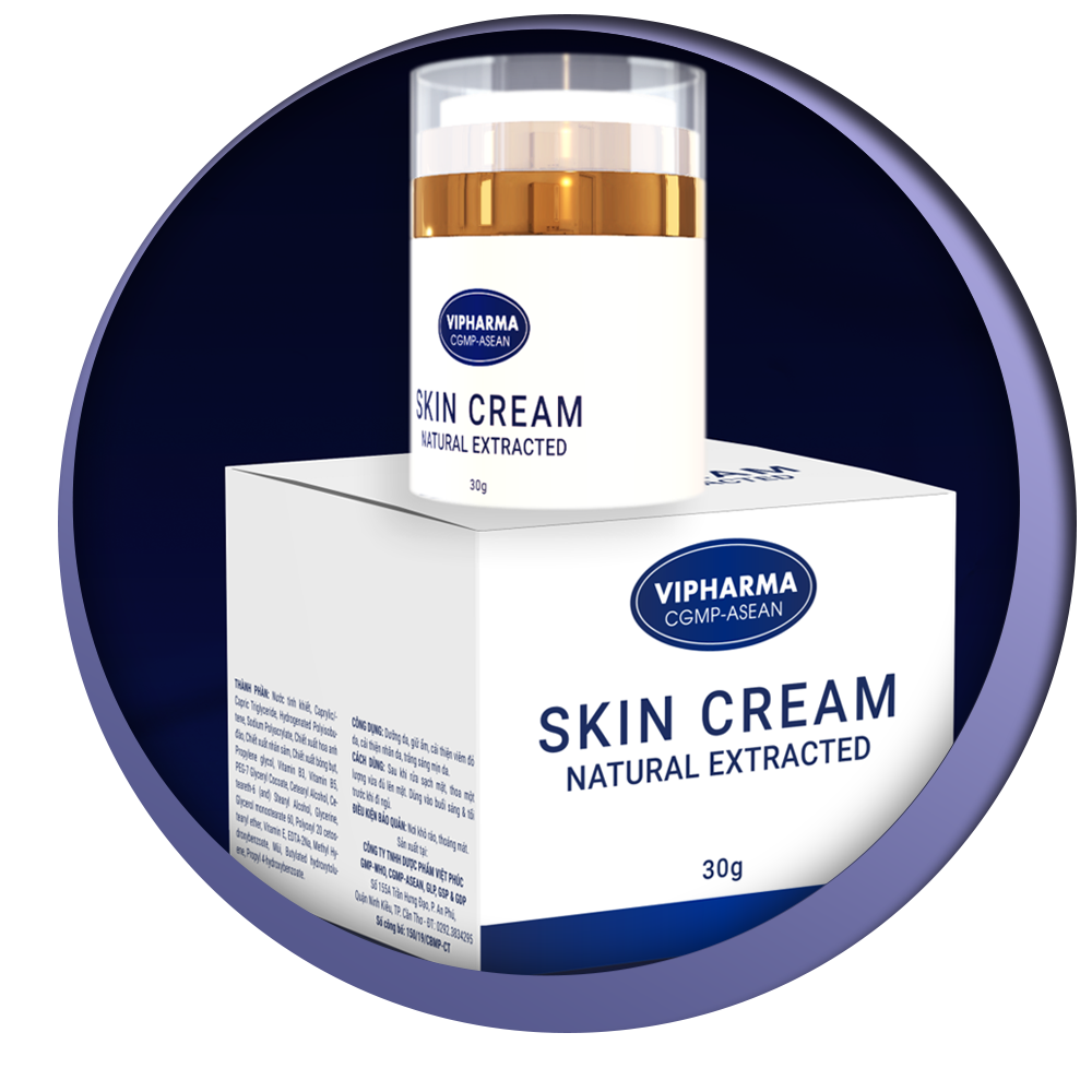 Skin Cream Natural Extracted