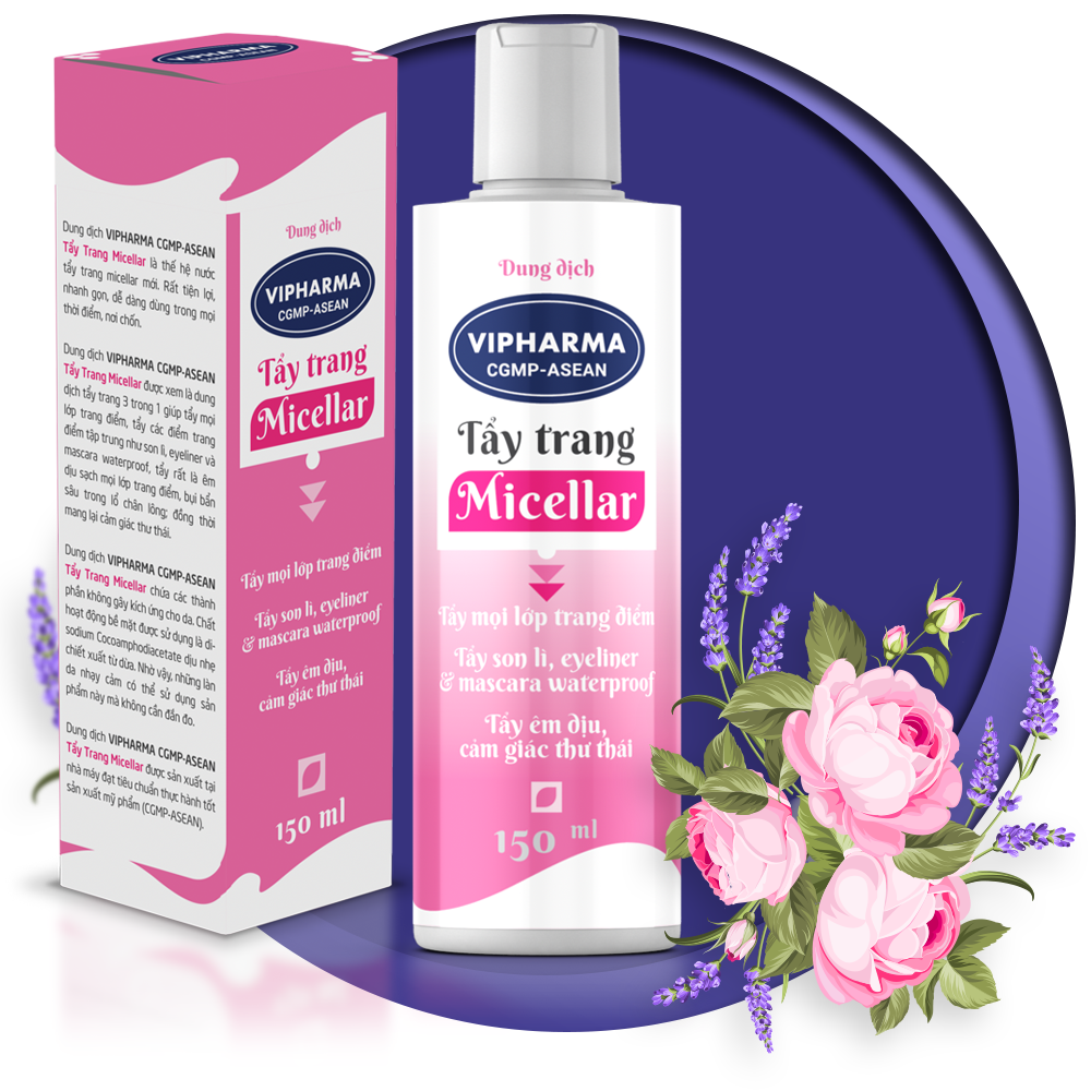 Dung dịch tẩy trang MICELLAR