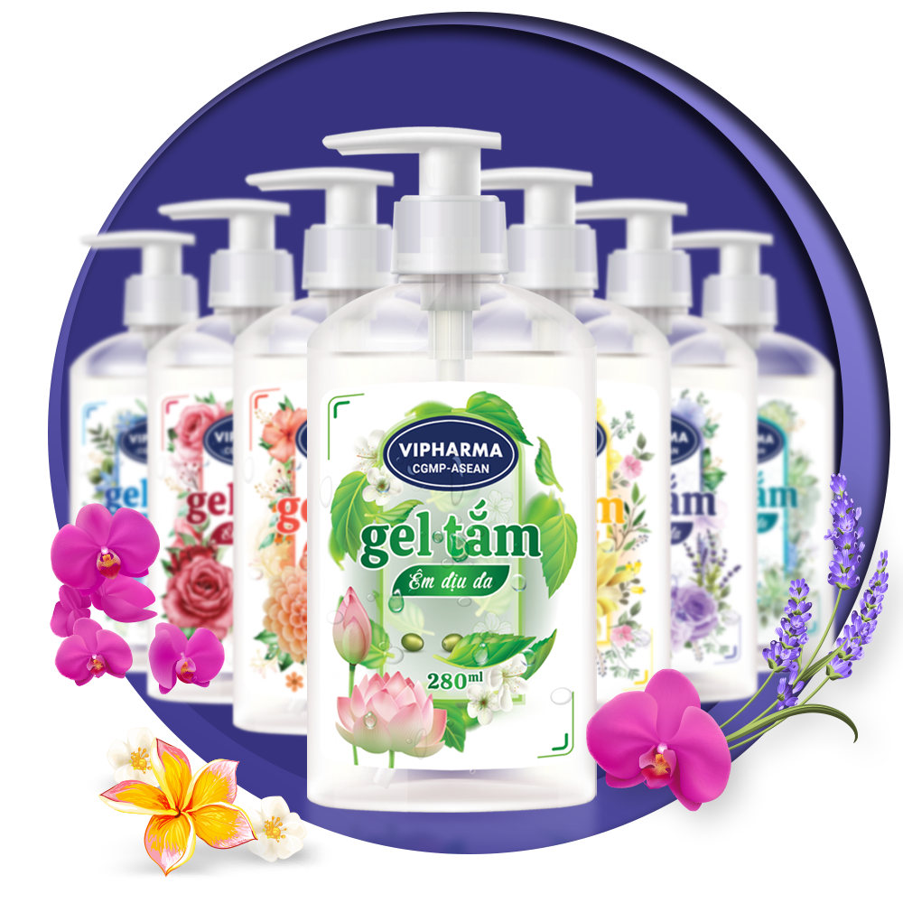 GEL Tắm Vipharma 280ML