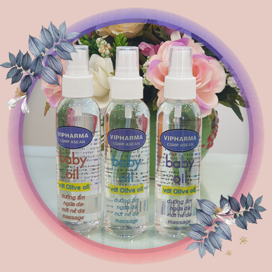 Dung dịch Vipharma Baby Oil