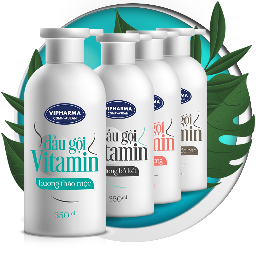 Dầu Gội VITAMIN 350ML